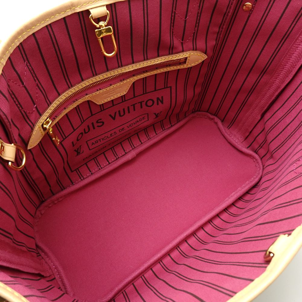 Louis Vuitton Monogram Neverfull PM Pivoine Tote Bag