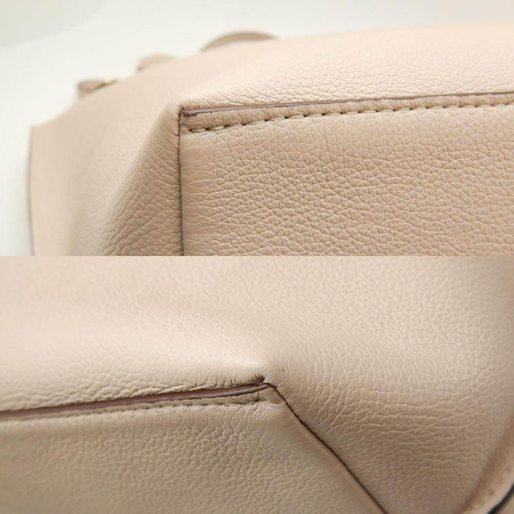 Louis Vuitton Lock Me Go Calf Greige Tote Bag
