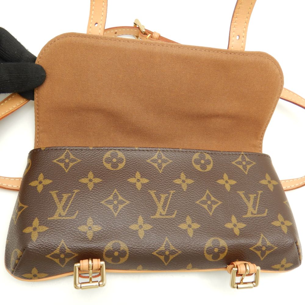 Louis Vuitton Monogram Pochette Marrell Brown Waist Bag