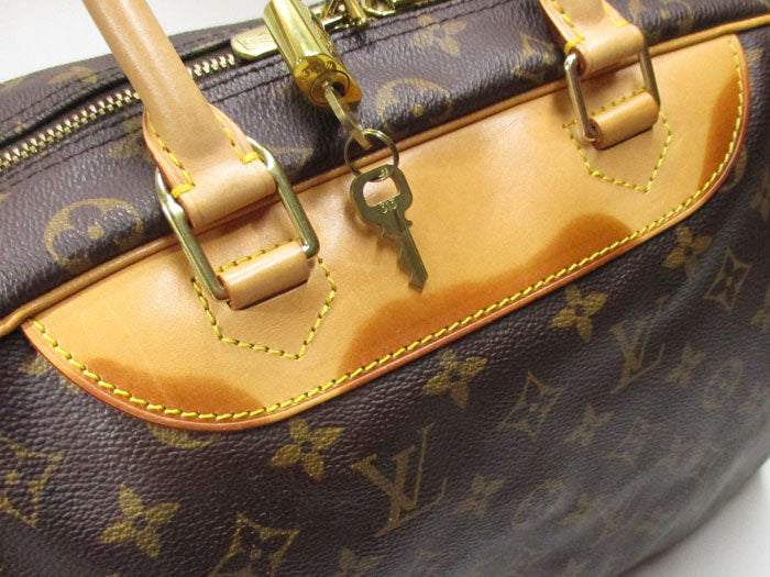 Louis Vuitton Handbag Deauville Bowling Vanity Monogram