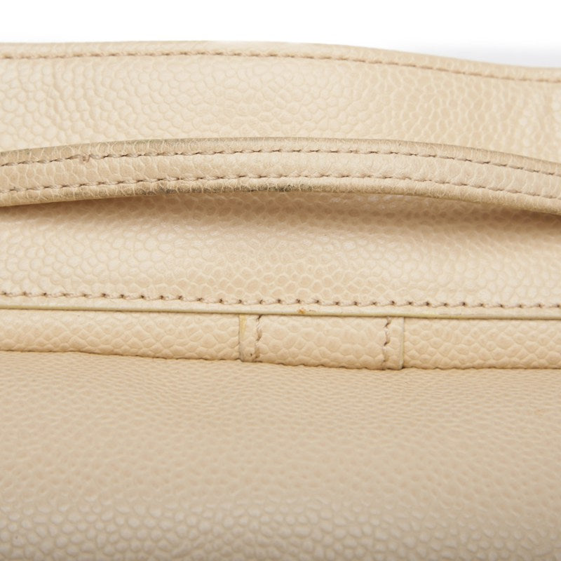 Chanel Rucksack Caviar Skin Ivory
