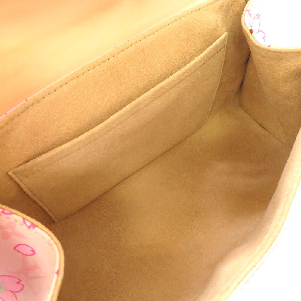 Louis Vuitton Monogram Cherry Blossom Sack Retro PM Pink