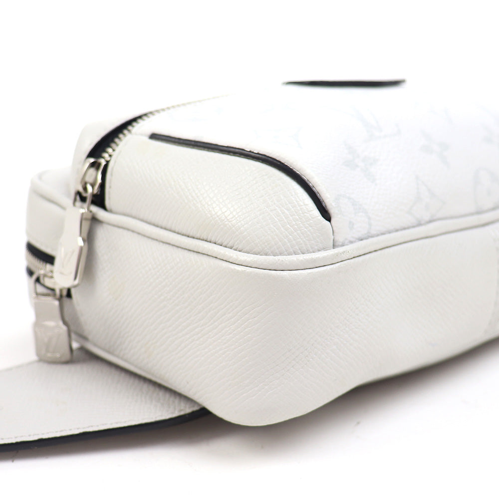 Louis Vuitton Bum Bag Monogram Taigarama Antarctica Crossbody Shoulder Bag