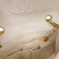 Chanel Matelasse Chain Shoulder Bag Ivory