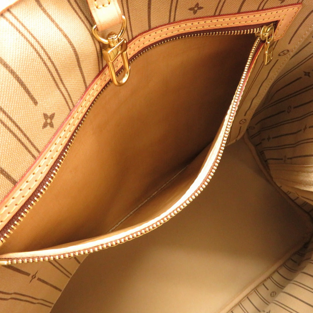 Louis Vuitton Monogram Neverfull GM Tote Bag Brown
