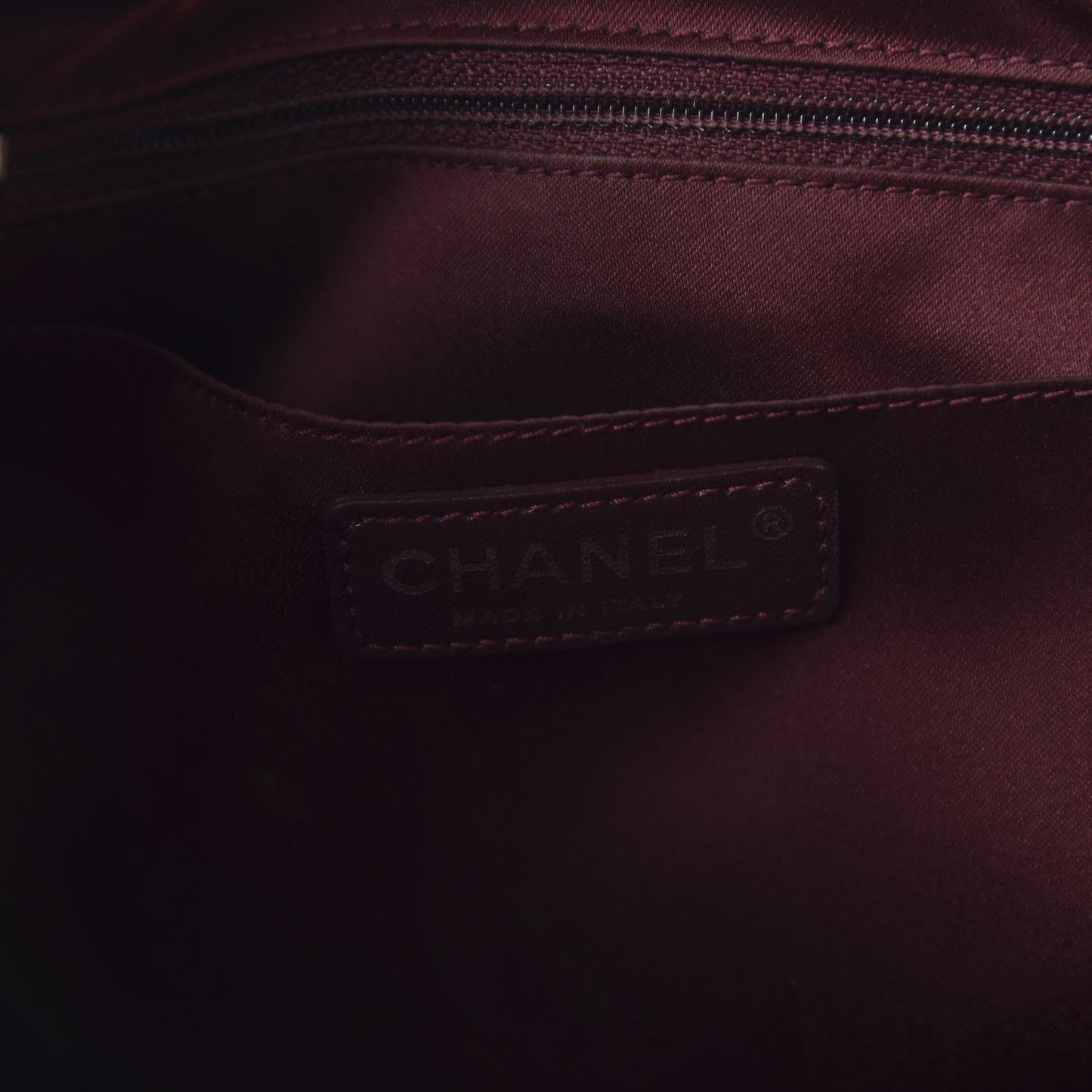Chanel Caviar Cerf Executive Shopper Tote Black