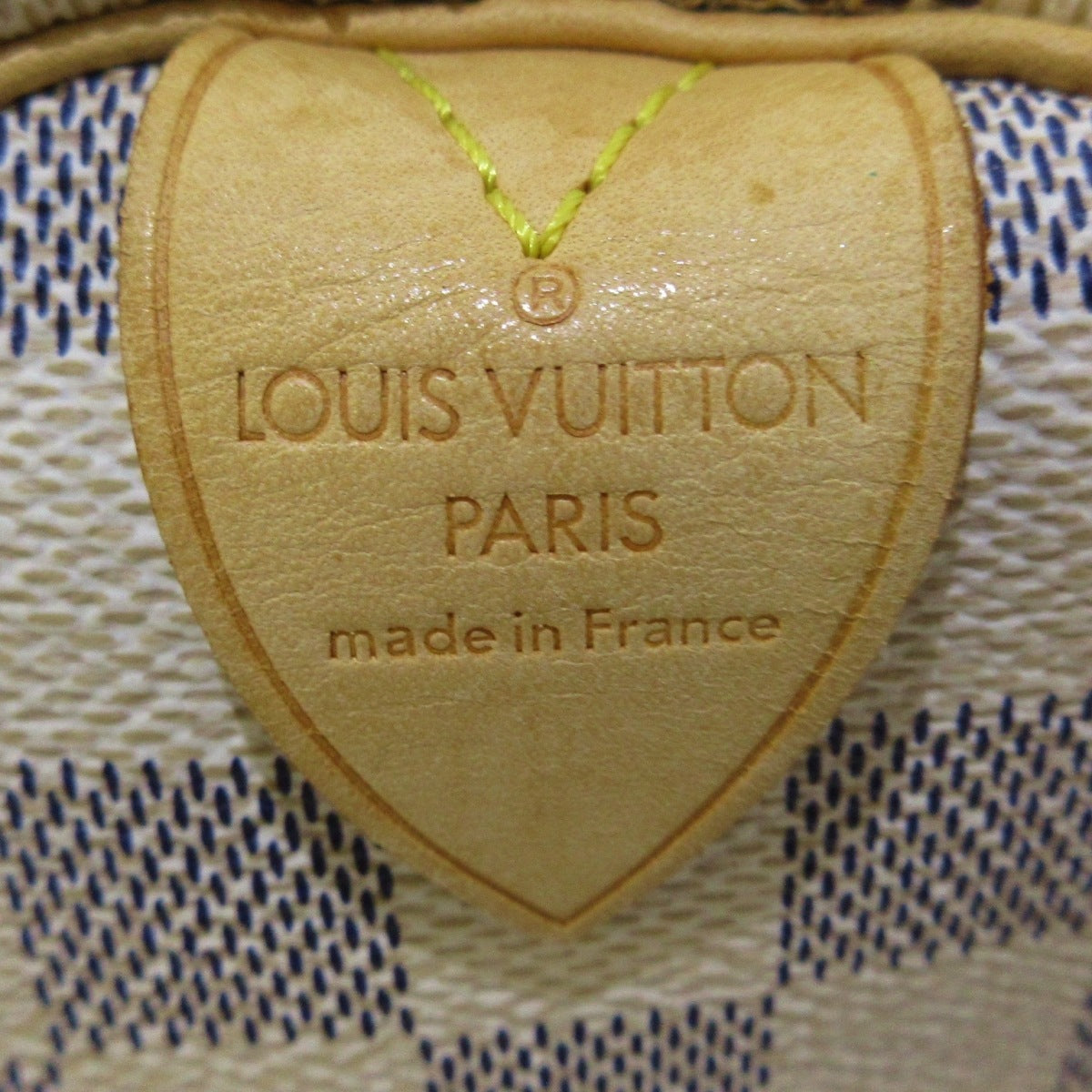 Louis Vuitton Speedy 30 Handbag Azure Damier