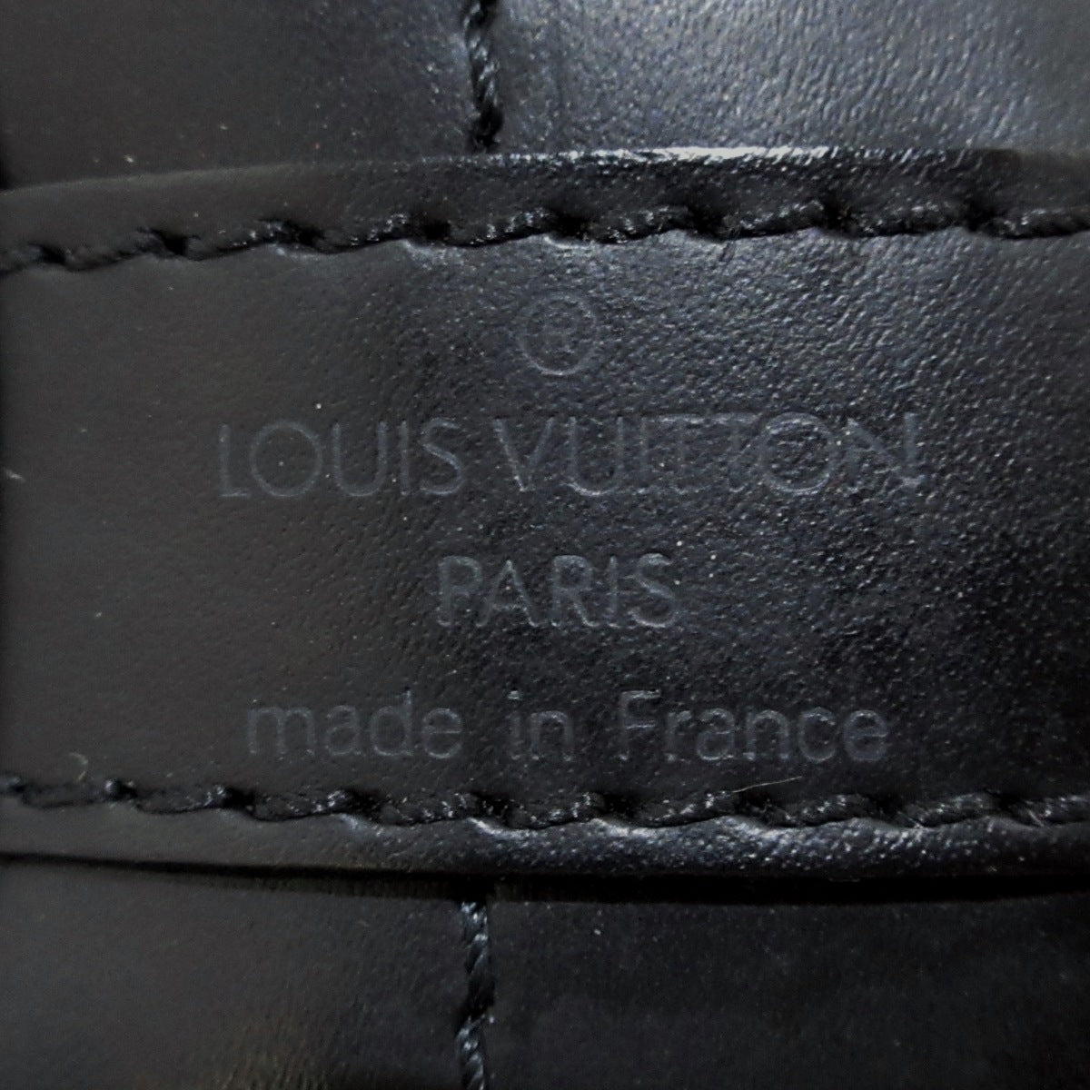 Louis Vuitton Noe Shoulder Bag Noir Leather