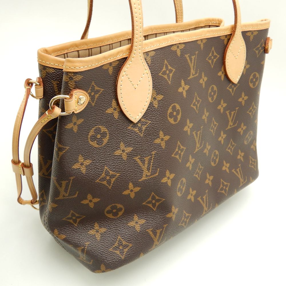 Louis Vuitton Monogram Neverfull PM Brown Tote Bag