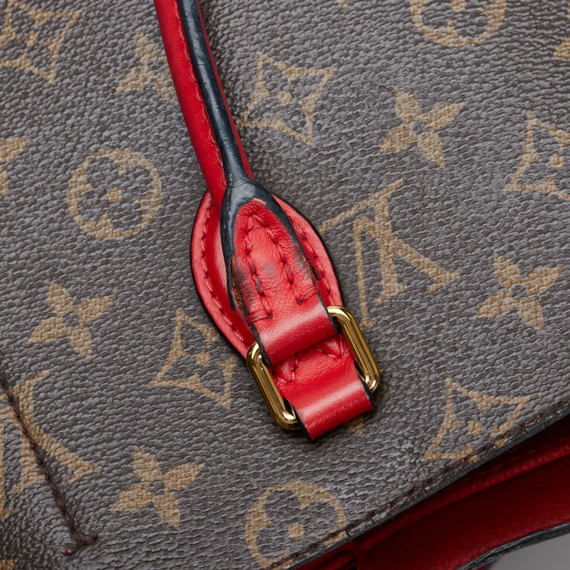 Louis Vuitton Monogram Flower Tote Handbag Shoulder Bag