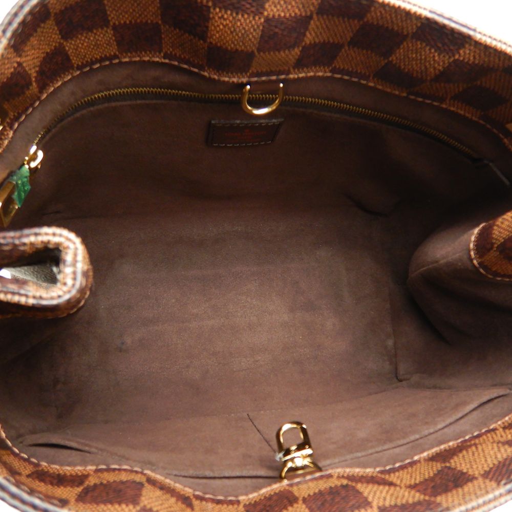 Louis Vuitton Damier Marylebone PM Ebene Shoulder Bag Brown