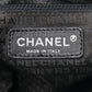 Lambskin Stitched Medium Ultimate Soft Tote Black
