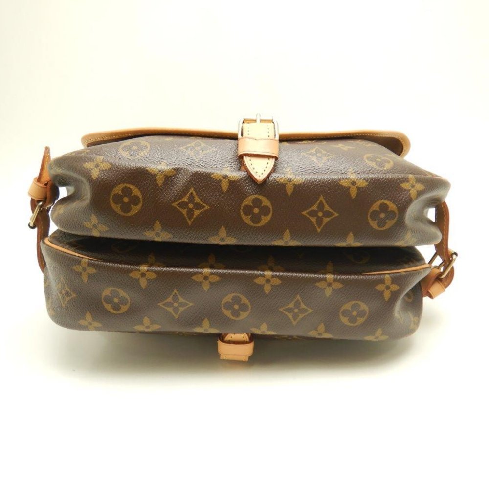 Louis Vuitton Monogram Saumur 30 Brown Diagonal Shoulder Bag