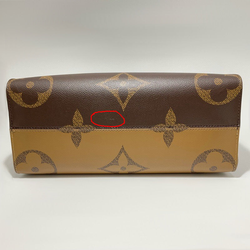 Louis Vuitton On The Go MM Giant Reverse Monogram Shoulder Bag