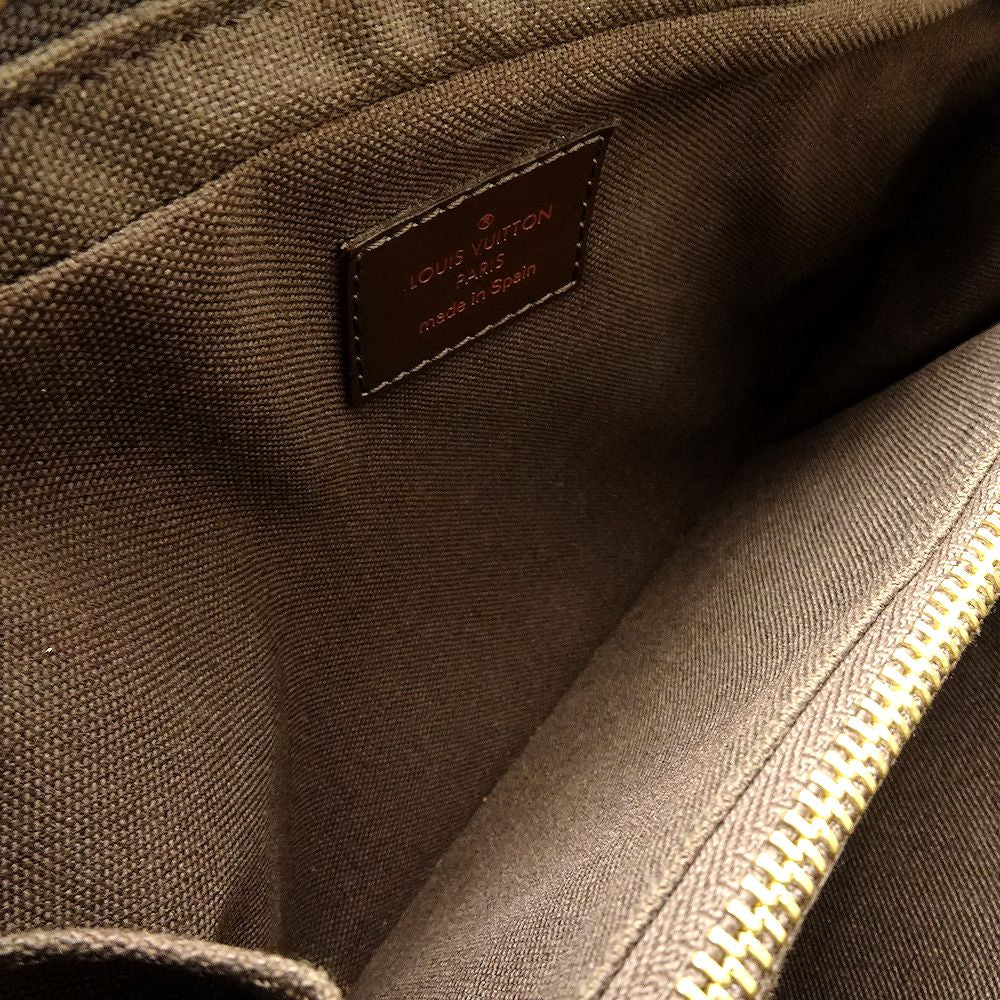 Louis Vuitton Damier Bum Bag Brooklyn Ebene Waist Bag Brown