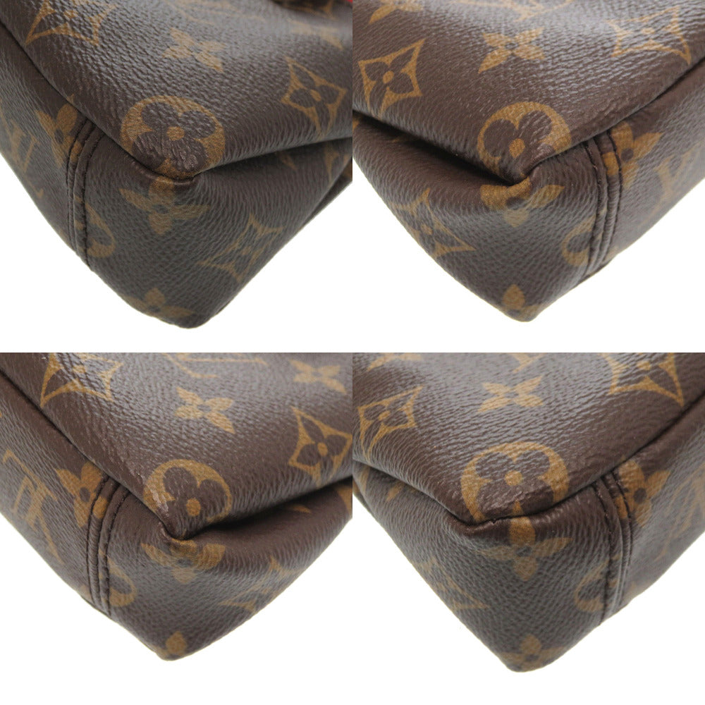 Louis Vuitton Monogram Nano Pallas Shoulder bag Brown