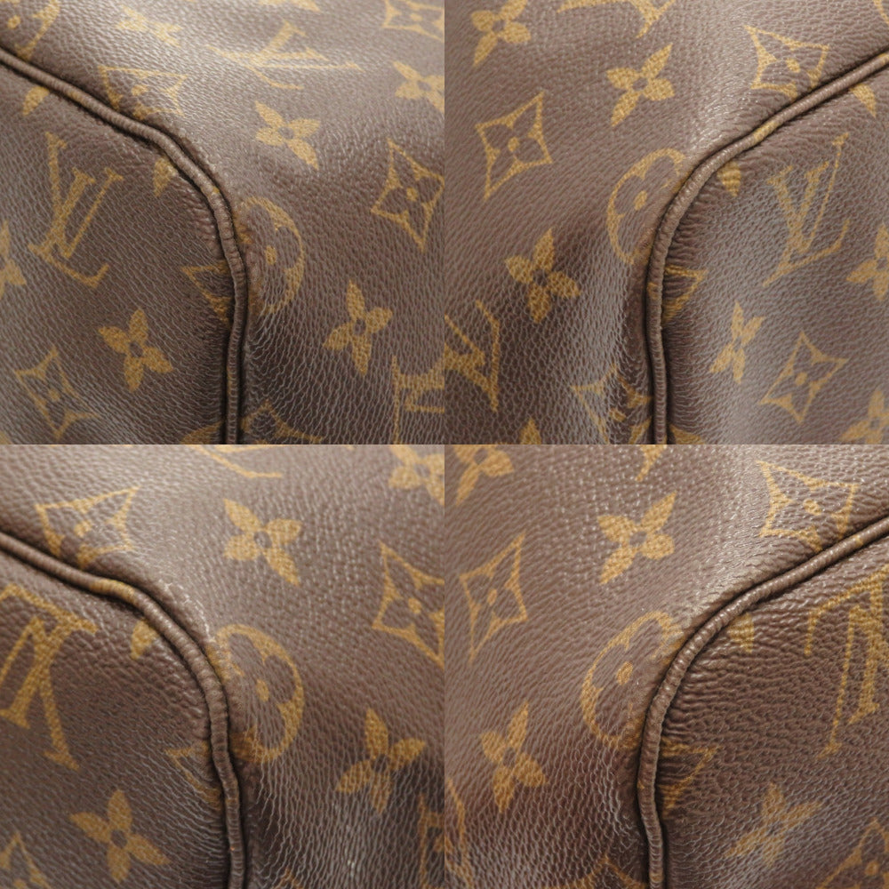 Louis Vuitton Monogram Neverfull GM Tote Bag Brown