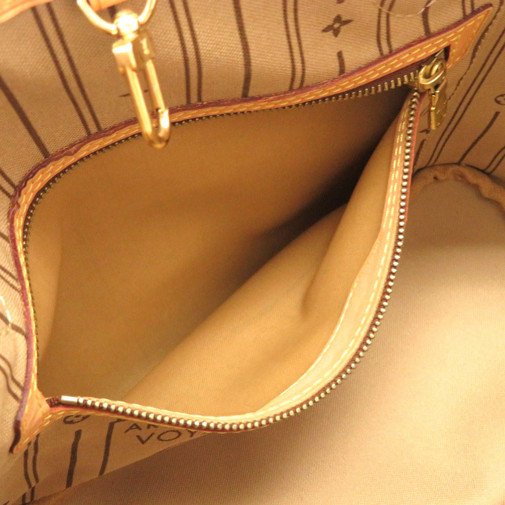 Louis Vuitton Monogram Neverfull PM Tote Bag Brown