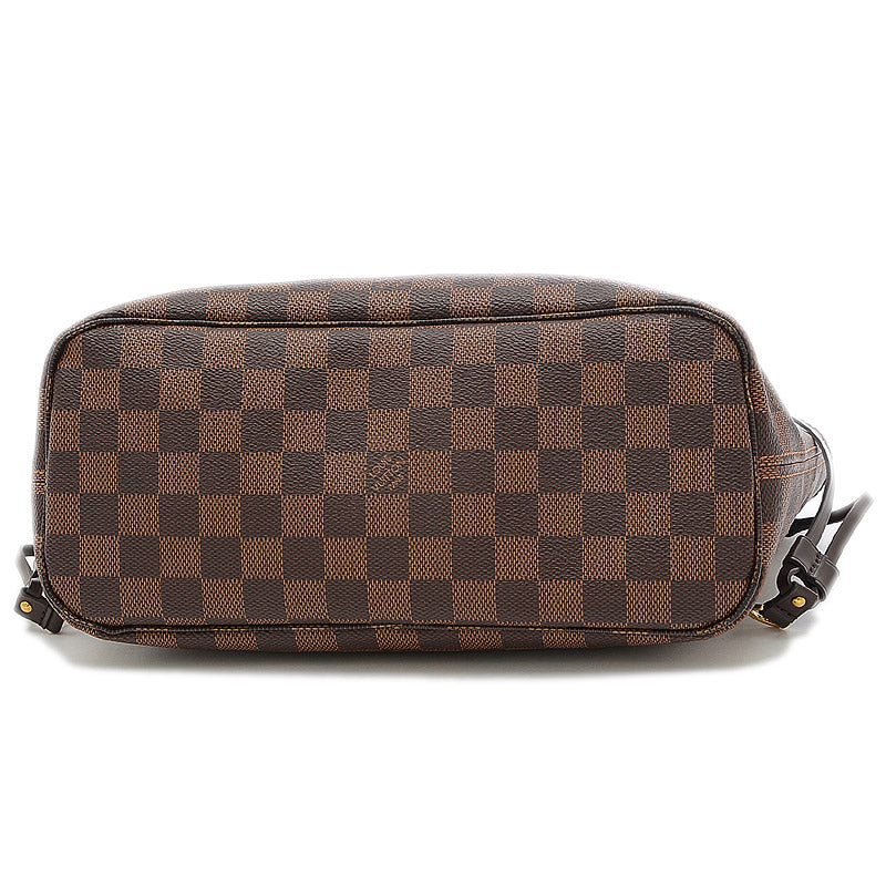 Louis Vuitton Damier Neverfull PM Tote Bag with Pouch