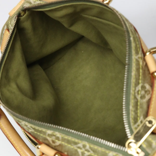 Louis Vuitton Neo Speedy Monogram Denim Mini Boston Riken Handbag
