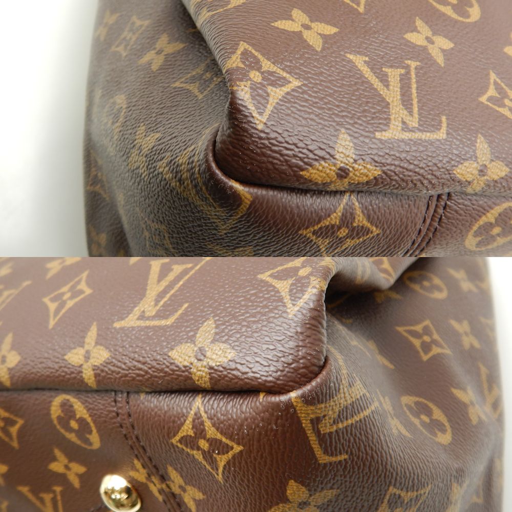 Louis Vuitton Monogram Artsy MM Brown Shoulder Bag