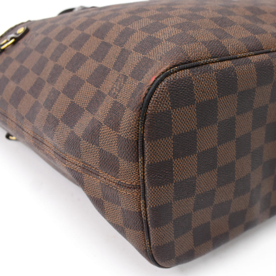 Louis Vuitton Tote Bag Neverfull MM Damier Ebene Brown