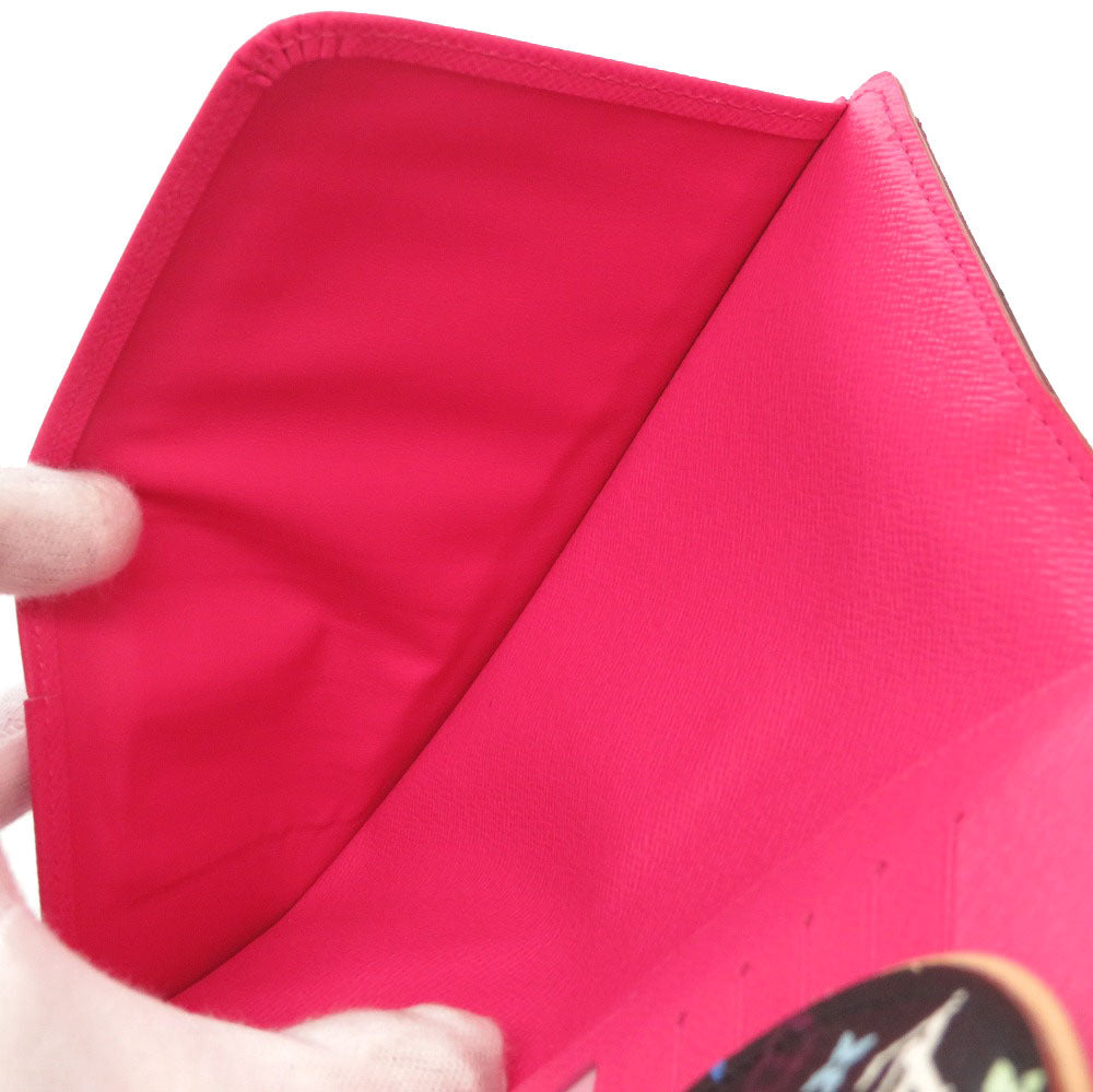 Louis Vuitton Multicolor Portefeuille Eugenie Long Wallet Noir Black