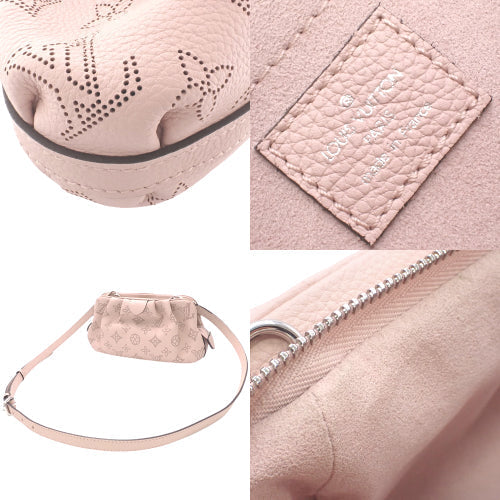Louis Vuitton Scala Mini Mahina Leather Shoulder Bag Pink