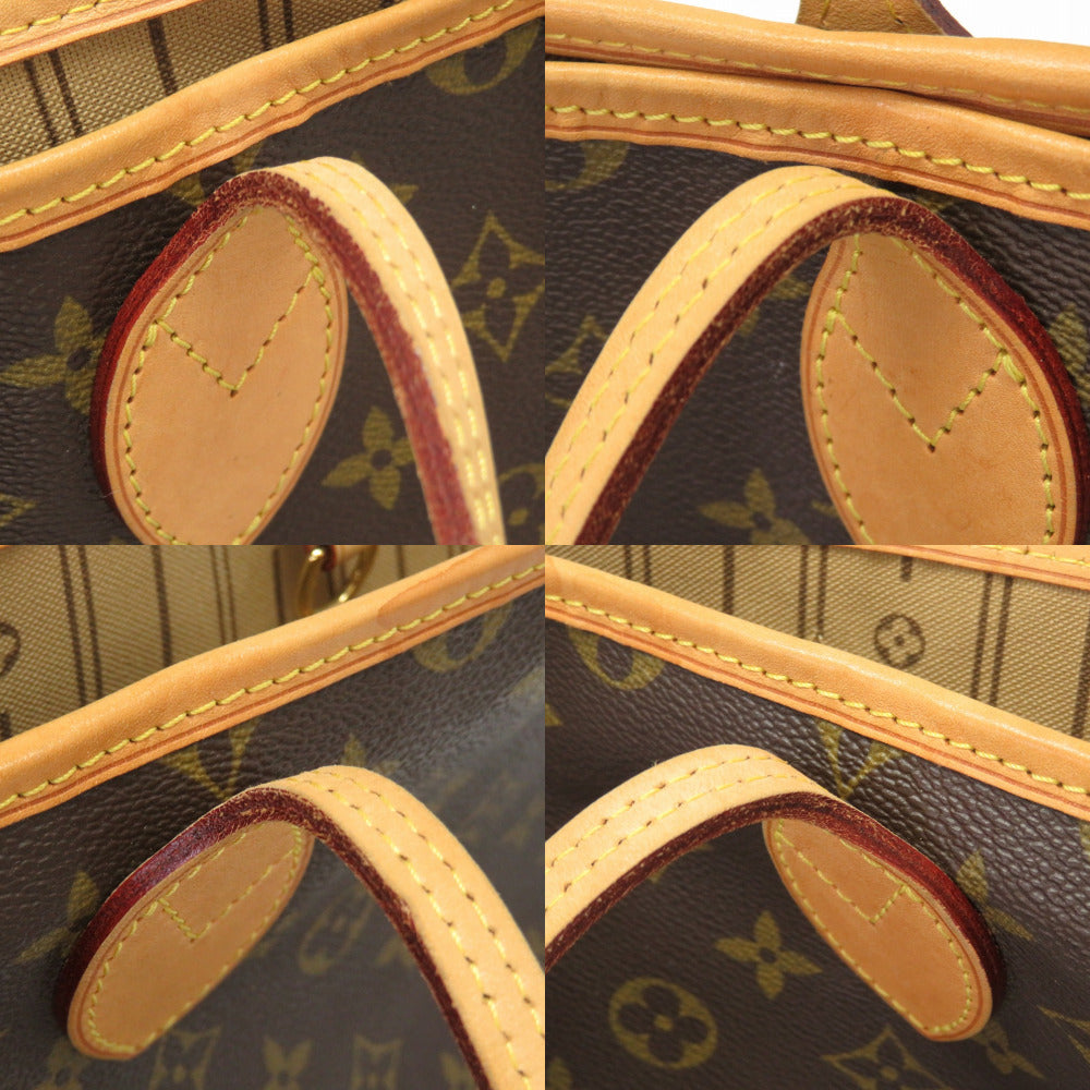 Louis Vuitton Monogram Neverfull GM Tote Bag Brown