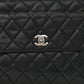 Chanel Caviar Quilted Flap Shoulder Bag Black