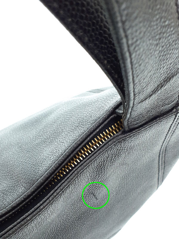 Chanel Coco Mark Shoulder Bag Black