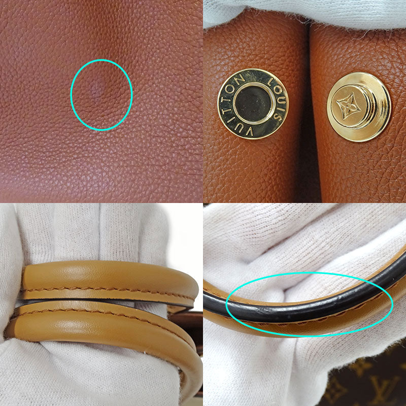Louis Vuitton Monogram Fold Tote MM Shoulder Bag