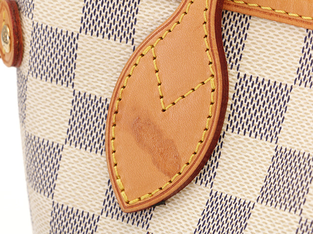 Louis Vuitton Neverfull PM Damier Azur Tote Bag