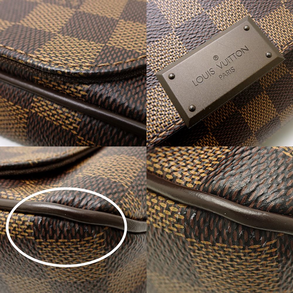 Louis Vuitton Damier District PM Ebene Diagonal Brown
