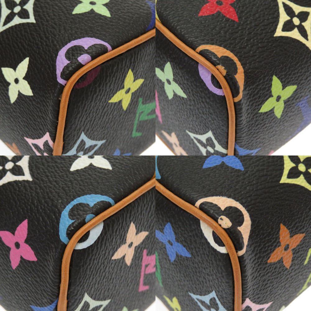 Louis Vuitton Monogram Multicolor Mini Speedy Noir Black
