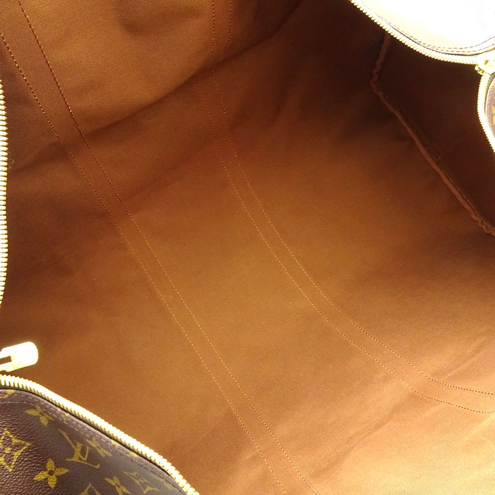 Louis Vuitton Monogram Keepall Bandouliere 60 Brown Boston Bag