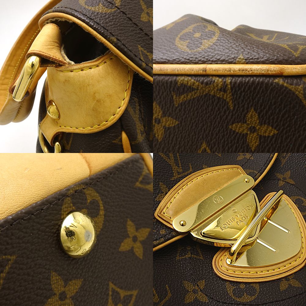 Louis Vuitton Monogram Beverly MM Brown Handbag
