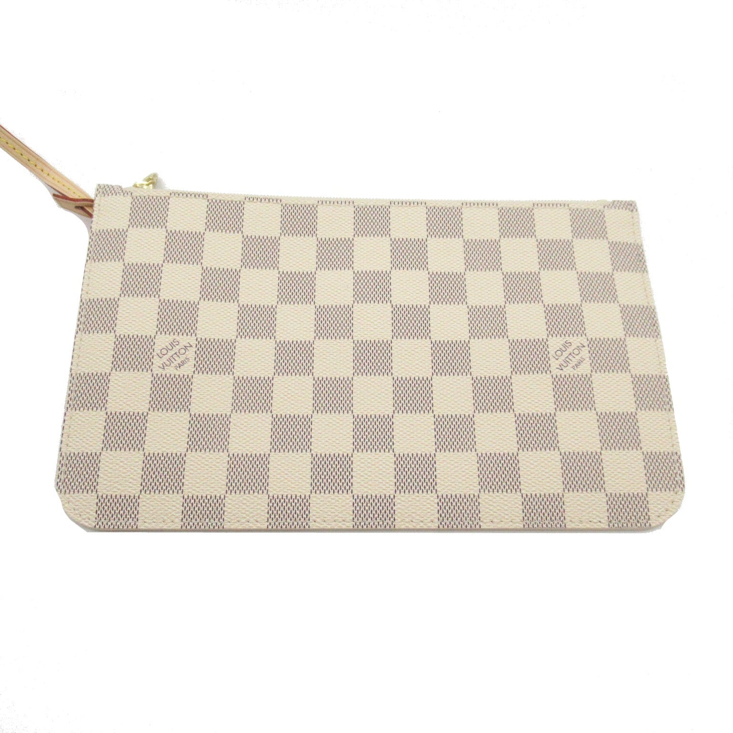 Louis Vuitton Neverfull MM Tote Bag Canvas Damier Azur