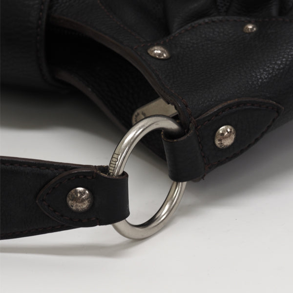 Louis Vuitton Solar PM Mahina Monogram Shoulder Bag Black