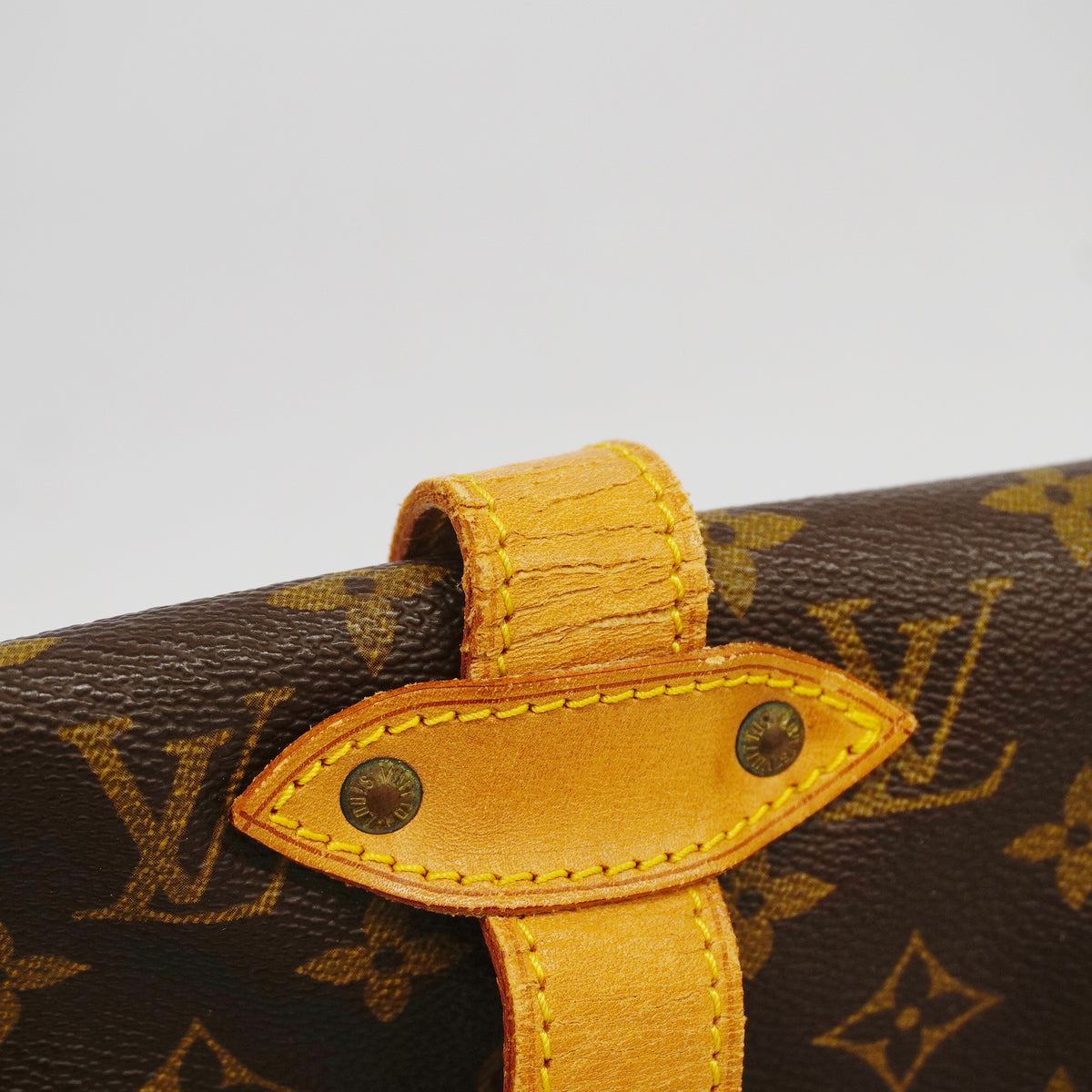 Louis Vuitton Shoulder Bag Monogram Saumur 35