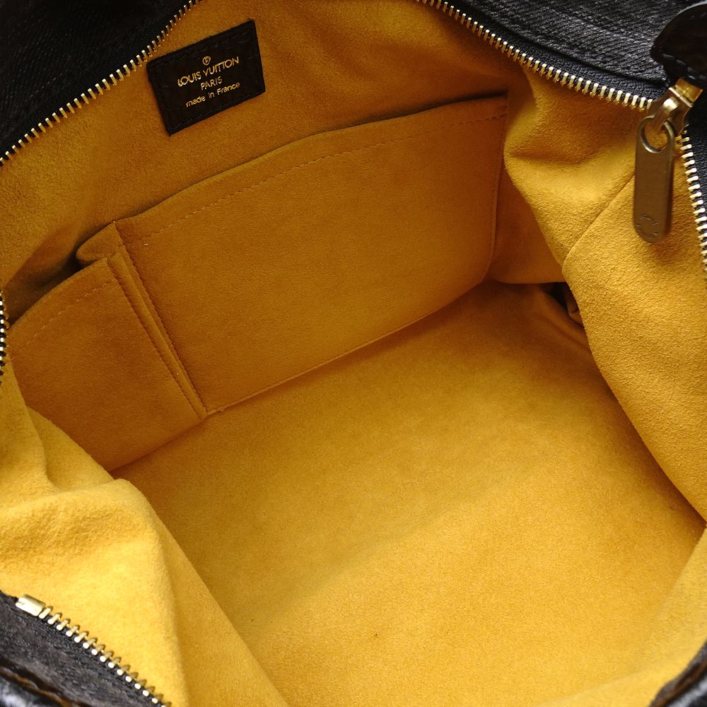 Louis Vuitton Monogram Denim Neo Cabbie MM Noir 2WAY Bag Black