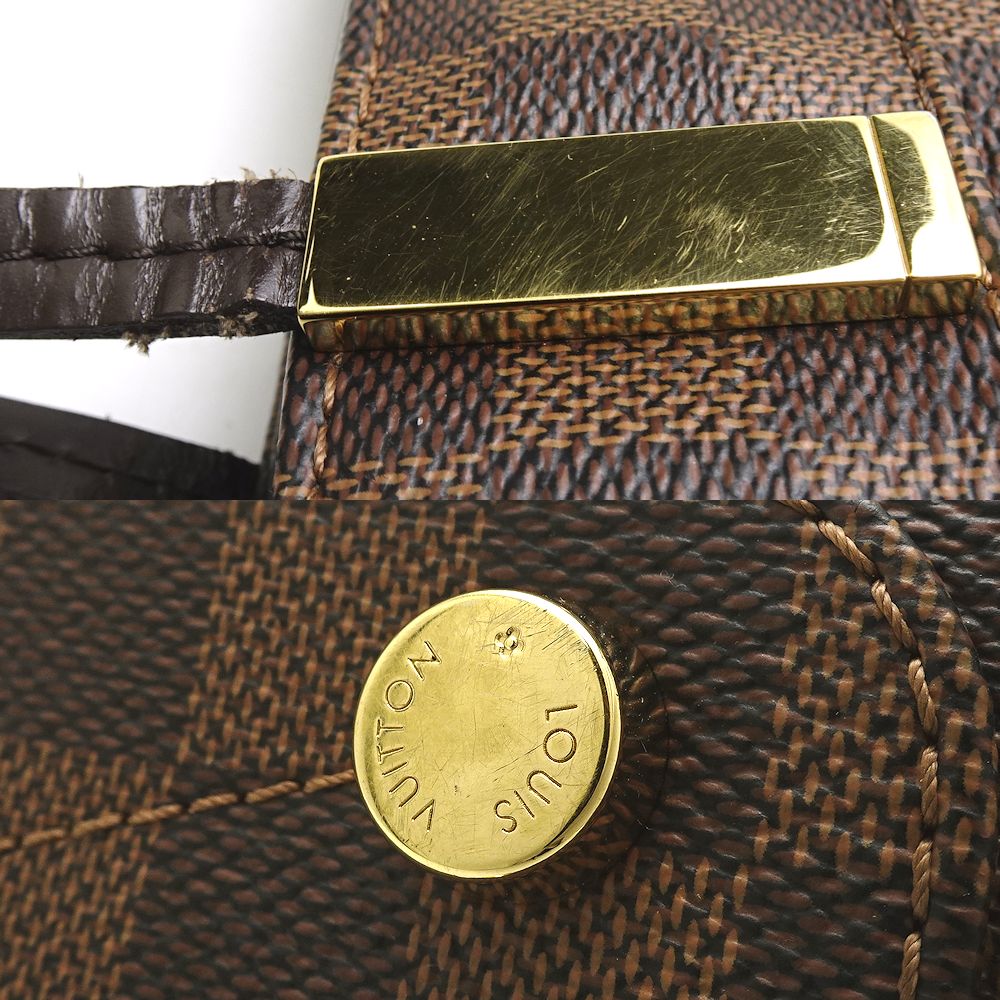 Louis Vuitton Damier Marleborn PM Ebene Shoulder Bag  Brown