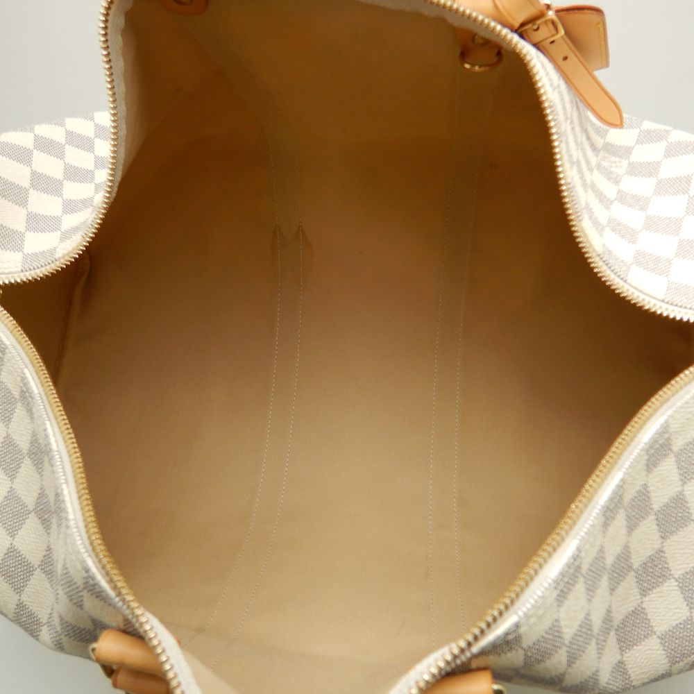 Louis Vuitton Damier Azur Keepall 50 Boston Bag