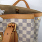 Louis Vuitton Hampstead MM Damier Azur Tote Bag Shoulder Bag