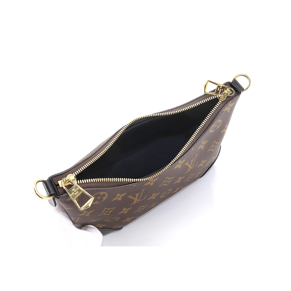 Louis Vuitton Monogram Boulogne NM 2 Way Shoulder Bag Noir