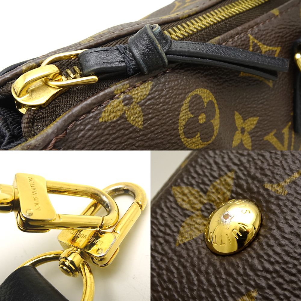 Louis Vuitton Monogram Tournelle PM Noir 2WAY Bag
