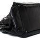 Lambskin Rock and Chic Shoulder Bag Black