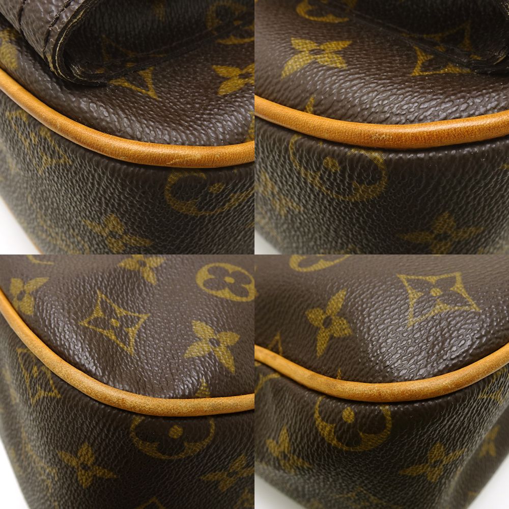 Louis Vuitton Monogram Hudson GM Brown Diagonal Shoulder