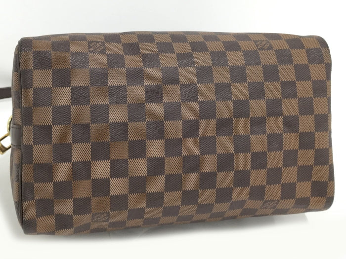 Louis Vuitton Speedy Bandouliere 30 2 Way Shoulder Bag Damier Ebene