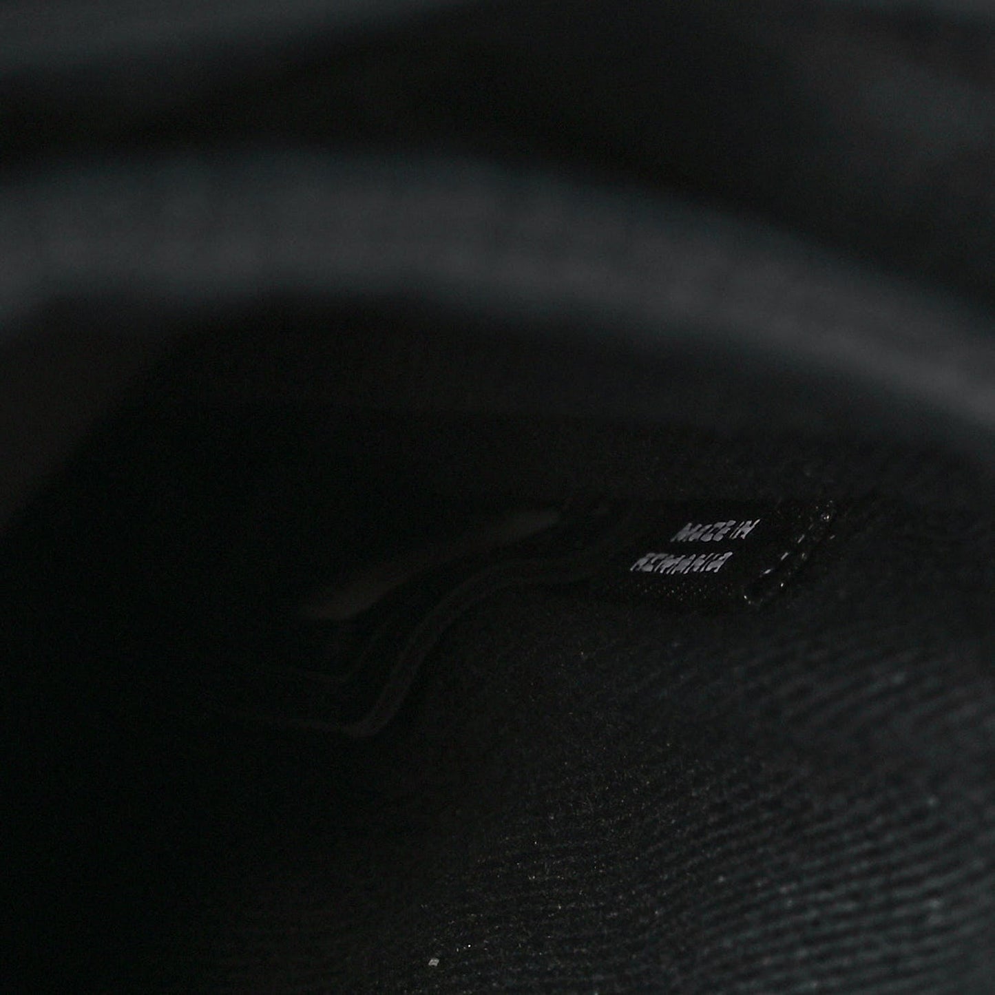 Aged Calfskin Quilted Crossbody Bag Black